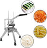 Picture of BotaBay Commercial Vegetable Fruit Chopper W/6-Wedge Slicer&1/4?&3/8?&1/2" Blade Professional Food Dicer French Fry Cutter Onion Slicer Stainless Steel For Tomato Peppers Potato Mushroom