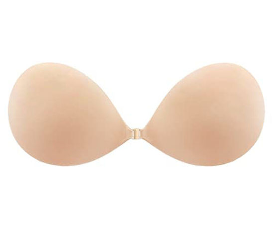 Adhesive Bra Invisible Sticky Strapless Push up Backless Reusable
