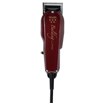 Picture of Wahl Professional 5-Star Balding Clipper with V5000+ Electromagnetic Motor and 2105 Balding Blade for Ultra Close Trimming, Outlining and for Full Head Balding for Professional Barbers - Model 8110