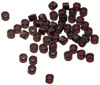 Picture of Miyuki DB010 7.2gm Delica Seed Beads, Size 11/0, Black Opaque