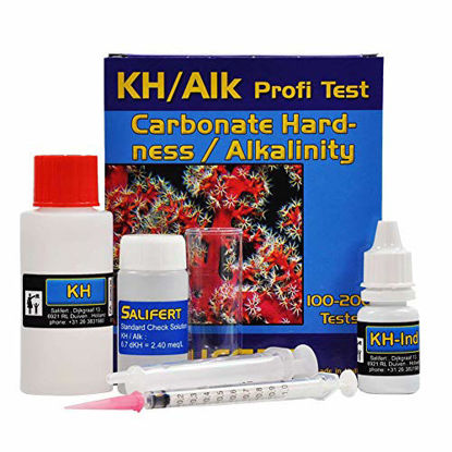 Picture of Salifert Carbonate Hardness & Alkalinity (Kh/Alk) Test Kit, 100-200 Tests