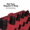 Picture of NEIKO 50444A Universal O-Ring Assortment | 419 Piece Set | 32 Common MM Sizes | NBR Buna-N Nitrile Rubber Ring Seal | O Ring Gasket for Automotive, Plumbing & Faucet Repair | Rubber Washers