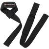 Picture of Meister Neoprene-Padded No-Slip Weight Lifting Straps for Grip (Pair) - Black