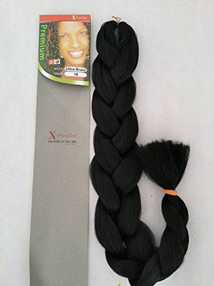 Picture of X-pression Premium Original Ultra Braid. Colour 1B [Misc.]