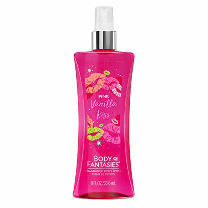 Picture of BODY FANTASIES SIGNATURE Fragrance Body Spray, Pink Vanilla Kiss Fantasy, 8 Fluid Ounce (BF44)