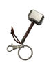 Picture of Marvel Thor Hammer 2 Pewter Key Ring , Grey