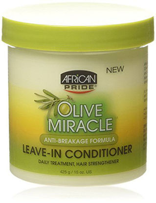 Picture of African Pride Olive Miracle Leave-in Conditioner, 15 Ounce