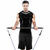 Picture of Bionic Body Workout Bar - Fits All Resistance Bands with Clip, 38 Inches Long BBEB-020, Black, 2.00 x 3.25 x 21.00 inches