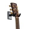 Picture of Gator Frameworks Acoustic/Electric Guitar Wall Hanger with Satin Chrome Mounting Plate (GFW-GTR-HNGRSCH)