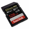 Picture of SanDisk 128GB Extreme PRO SDXC UHS-I Card (SDSDXXG-128G-GN4IN)