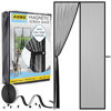 Picture of AUGO Magnetic Screen Door - Self Sealing, Heavy Duty, Hands Free Mesh Partition Keeps Bugs Out - Pet and Kid Friendly - Patent Pending Keep Open Feature - 38 Inch x 83 Inch