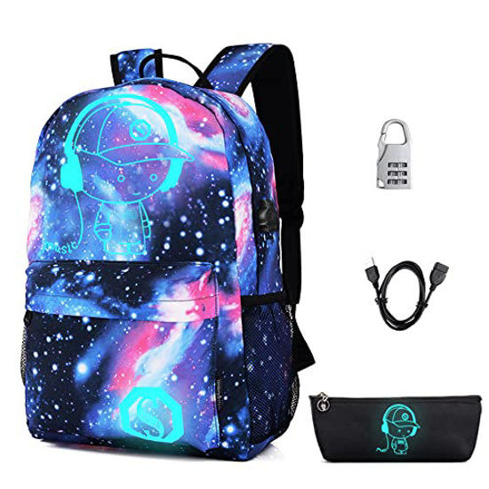 Juberm School Backpack, Anime Luminous Backpack India | Ubuy