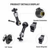 Picture of SMALLRIG 5.5 Inches Adjustable Friction Power Articulating Magic Arm with Both 1/4" Thread Screw for LCD Monitor/LED Lights - 2065