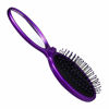 Picture of Wet Brush Mini Pop and Go Detangler, Exclusive Ultra-soft IntelliFlex Bristles, Purple, 1 Count