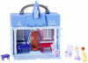 Picture of Disney Frozen Pop Adventures Arendelle Castle Playset with Handle, Including Elsa Doll, Anna Doll, & 7 Accessories - Toy for Kids Ages 3 & Up , Blue