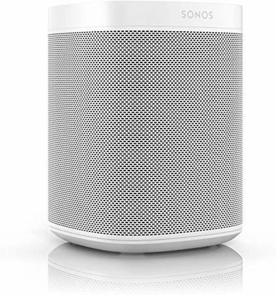 Picture of Sonos One (Gen 2) - Voice Controlled Smart Speaker with Amazon Alexa Built-in - White