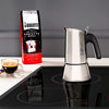 Picture of Bialetti Venus 4-Cup Stainless Steel Induction-Capable Stovetop Espresso Maker, Silver