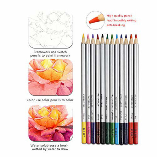 GetUSCart- H & B Drawing Art Pencils, 72PCS Drawing & Art Supplies Kit ...