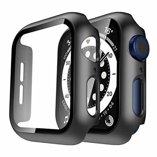 GetUSCart TAURI 2 Pack Hard Case Compatible for Apple Watch SE