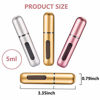 Picture of Portable Mini Refillable Perfume Empty Spray Bottle,3 Pcs Pack of 5ml Refillable Perfume Spray,Multicolor Perfume Spray, Scent Pump Case,for Traveling and Outgoing (2)