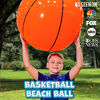 Picture of Large Beach Ball for Kids: Giant Beach Ball for Kids Easy to Blow Up Basketball Beachball Giant Inflatable Ball Fun Pool Toys, Sand Toys, Beach Toys for Boys & Girls Summer Beach Games & Outdoor Games