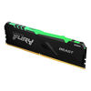 Picture of Kingston FURY Beast RGB 16GB 3200MHz DDR4 CL16 Desktop Memory Single Stick KF432C16BBA/16