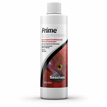 Picture of Seachem Prime Fresh and Saltwater Conditioner - Chemical Remover and Detoxifier 250 ml