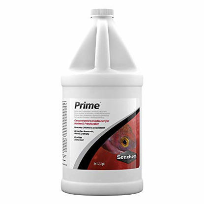 Picture of Seachem Prime Fresh and Saltwater Conditioner - Chemical Remover and Detoxifier 1 gal