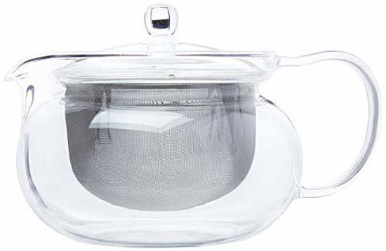 GetUSCart Hario ChaCha Kyusu Maru Teapot Heatproof Glass Teapot