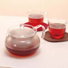 Picture of Hario 'ChaCha Kyusu Maru' Teapot Heatproof Glass Teapot 700 mL, Glass