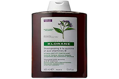 Picture of Klorane Strengthening Shampoo with Quinine and Edelweiss for Thinning Hair, Supports Thicker, Stronger, Healthier Hair, For Men and Women Paraben, Silicone and Sulfate Free, 13.5 Fl Oz (Pack of 1)