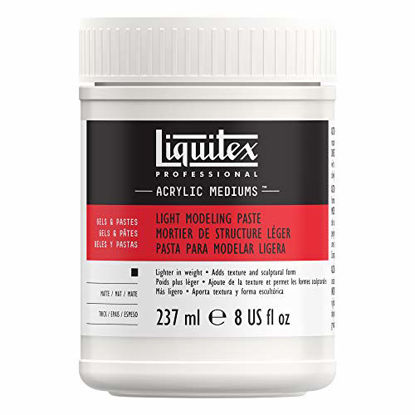 Picture of Liquitex 6808 Professional Light Modeling Paste Medium, 8-oz