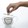 Picture of Hario Cha Cha Kyusu"Maru" Tea Pot, 300ml, Clear