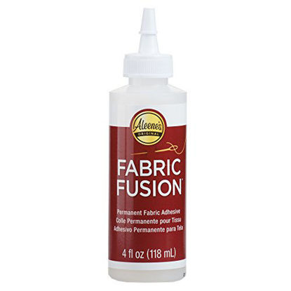 Picture of Aleene's 23473 Fabric Fusion Permanent Fabric Adhesive ,Clear,4oz