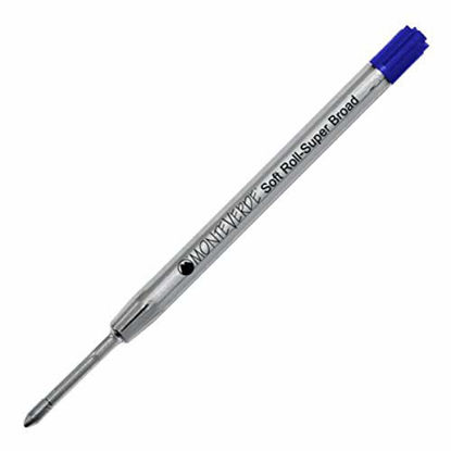 Picture of Monteverde Superbroad Ballpoint Refill to Fit Parker Ballpoint Pens Soft Roll, Blue, 2 per Pack (P152BU)