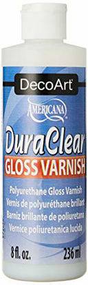 Picture of DecoArt DS19-9 American DuraClear Varnishes, 8-Ounce, DuraClear Gloss Varnish