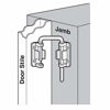 Picture of PRIME-LINE Defender Security U 9847 Patio Sliding Door Loop Lock - Increase Home Security, Install Additional Child-Safe Security, 2-1/4" Hardened Steel Bar with Diecast Base, Chrome Plated