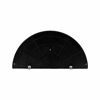 Picture of 18? Acrylic Bubble Half Dome Mirror with Black Rim, Round Indoor Security Mirror for Driveway Safety Spots, Outdoor Warehouse Side View, Circular Wall Mirror for Office Use - Vision Metalizers (DPB1812)