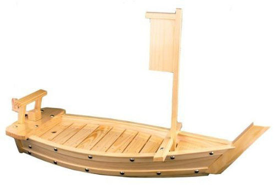 Picture of Natural Bamboo Sushi Tray Boat 50CM 20"