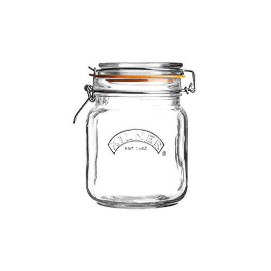 Picture of Kilner Clip Top Square Jar 34 Fl Oz