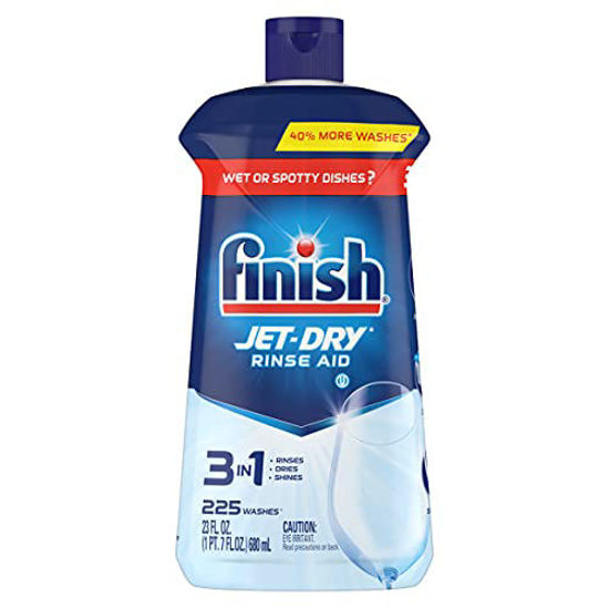 Finish Jet-Dry Rinse Aid, Dishwasher Rinse Agent & Drying Agent