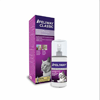 Picture of Feliway Spray (60ml) - Synthetic carming Spray, Comforts & Reassures Cats in New Homes by William Hunter Equestrian