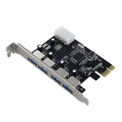 Picture of SEDNA - PCI Express USB 3.0 4 Port Adapter (4E) - NEC / Renesas 720201 chip set