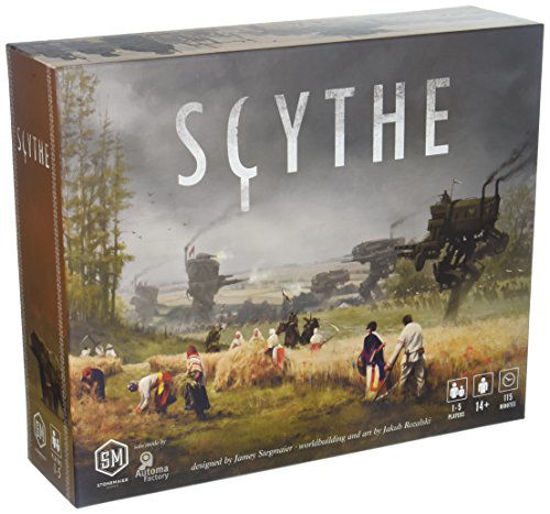 Picture of Stonemaier Games Scythe Board Game - An Engine-Building, Area Control for 1-5 Players, Ages 14+, Gray