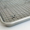 Picture of USA Pan Bakeware Half Sheet Baking Pan and Bakeable Nonstick and Cooling Rack Set, Metal