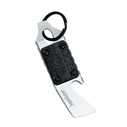 Picture of Kershaw PT-1 (8800X) Compact Keychain Multifunction Tool Made of 8Cr13MoV Stainless Steel; Features Bottle Opener, Flathead Screwdriver, Mini Pry Bar and Lanyard Hole; 0.8 oz., 2.75 In. Overall Length