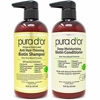 Picture of PURA D'OR Biotin Original Gold Label Anti-Thinning (16oz x 2) Shampoo & Conditioner Set, Clinically Tested Effective Solution w/ Herbal DHT Ingredients, All Hair Types, Men & Women (Packaging Varies)