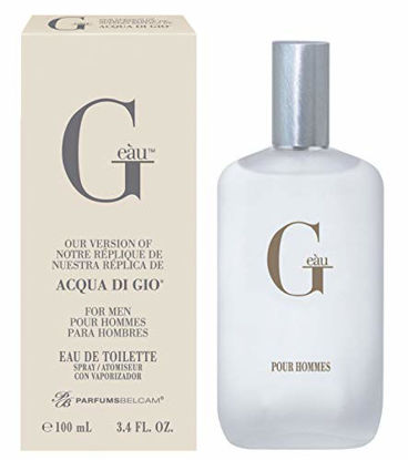 Picture of PB ParfumsBelcam G Eau, Our Version of Acqua Di Gio, Eau de Toilette Spray, 3.4 Fl Oz (F97090A)