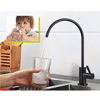 Picture of ESOW Kitchen Water Filter Faucet, 100% Lead-Free Drinking Water Faucet Fits Most Reverse Osmosis Units or Water Filtration System in Non-Air Gap, Stainless Steel 304 Body Matte Black Finish