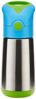 Picture of b.box Insulated Drink Bottle | 12oz | Insulating Double Wall Stainless Steel | Keeps Cold up to 8 Hours, Keep Warm 6 Hours | Color: Ocean Breeze, Blue